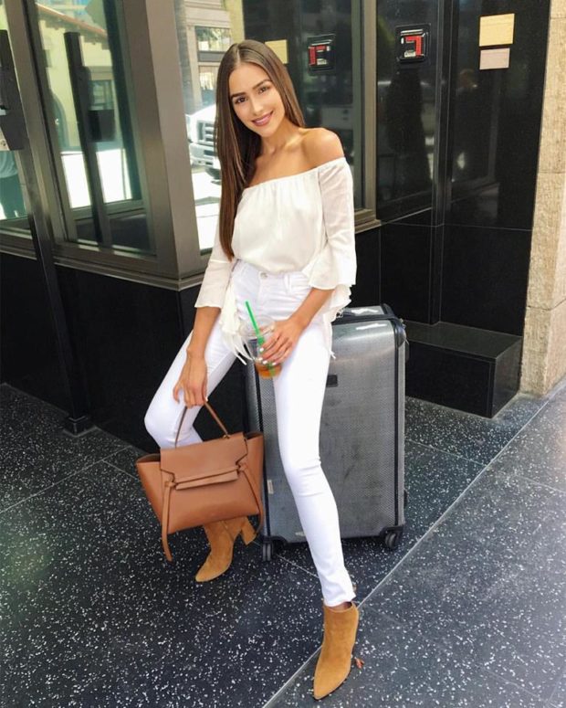 18 Perfect Spring Outfits To Inspire You In April (Part 3) - Spring Outfits To Inspire You In April, Spring Outfits, print spring outfit, Next-Level spring Outfits