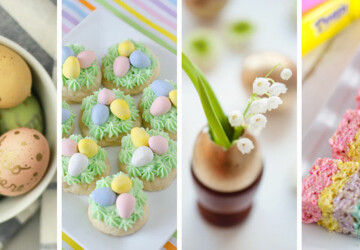 15 Fun and Easy DIY Easter Decor Projects - diy Easter decorations, DIY Easter Decor Projects, DIY Easter Centerpiece, diy Easter