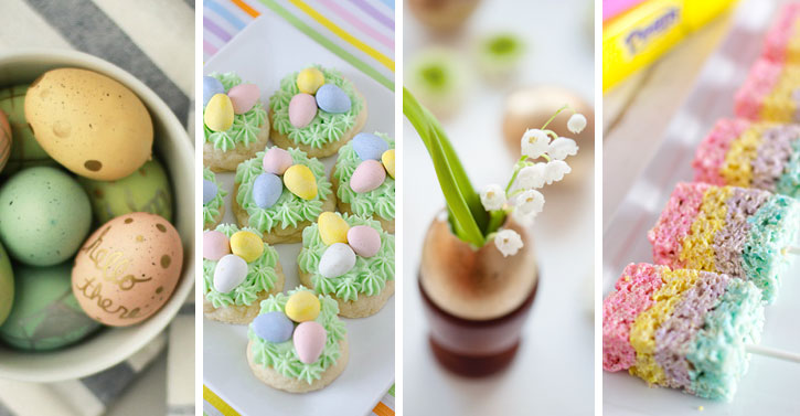 15 Fun and Easy DIY Easter Decor Projects - diy Easter decorations, DIY Easter Decor Projects, DIY Easter Centerpiece, diy Easter