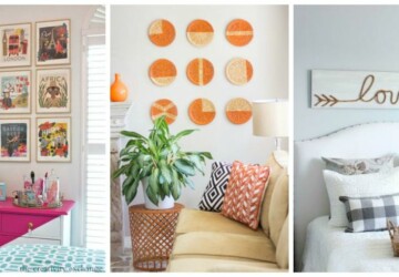15 Unique DIY Wall Decoration Ideas for Your Blank Walls - DIY Wall Decoration Ideas, DIY Wall Art Ideas, diy wall art