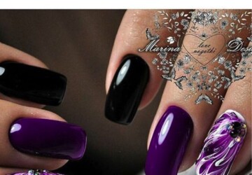 Trendy Purple Nail Ideas -