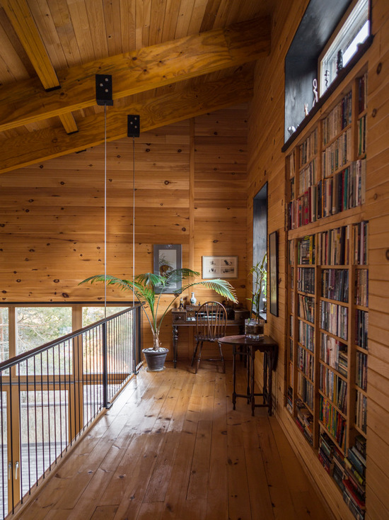 18 Great Cabin Home Office Design Ideas in Rustic Style