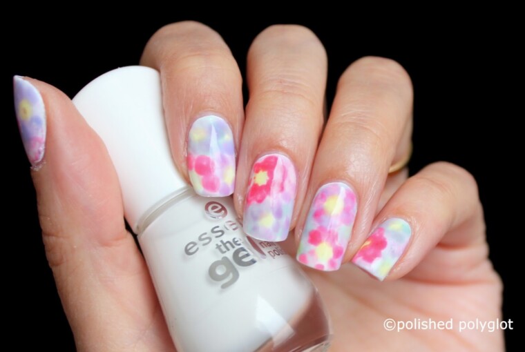 Spring Nails: Colorful Watercolor Nail Art Ideas - Watercolor nail art ideas, Watercolor, spring nail trends, Spring Nail Art Ideas, spring nail art, colorful nail art