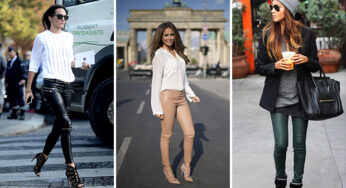 15 Chic Fashion Ideas To Rock Leather Pants