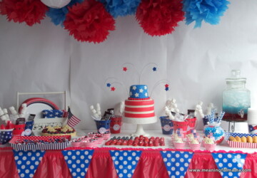 20 Patriotic DIY 4th Of July  Party Ideas - diy 4th of July decorations, 4th of July party, 4th of July diy decor, 4th of July