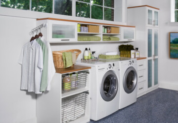 15 Awesome Laundry Room Designs That Are Going To Inspire You - washing machine, traditional, room, modern, Laundry Room, Laundry, interior design, interior, ideas, designs, contemporary, clothes