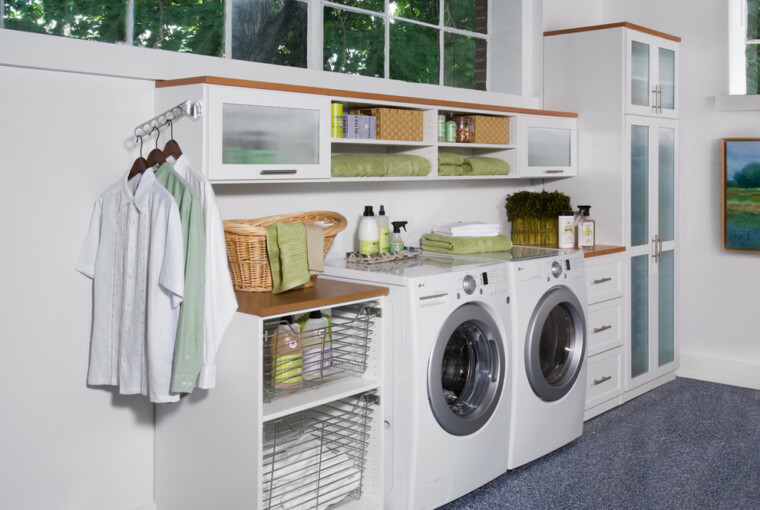 15 Awesome Laundry Room Designs That Are Going To Inspire You - washing machine, traditional, room, modern, Laundry Room, Laundry, interior design, interior, ideas, designs, contemporary, clothes