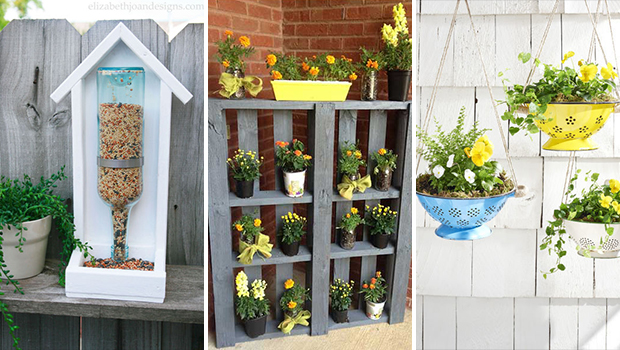 15 Creative DIY Ideas That Will Transform Your Garden 15 Creative DIY Ideas That Will Transform Your Garden - transform, Projects, Planter, landscape, ideas, garden, flowers, diy, crafts, crafting, backyard