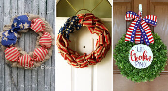 15 Patriotic Handmade Wreath Designs For 4th Of July