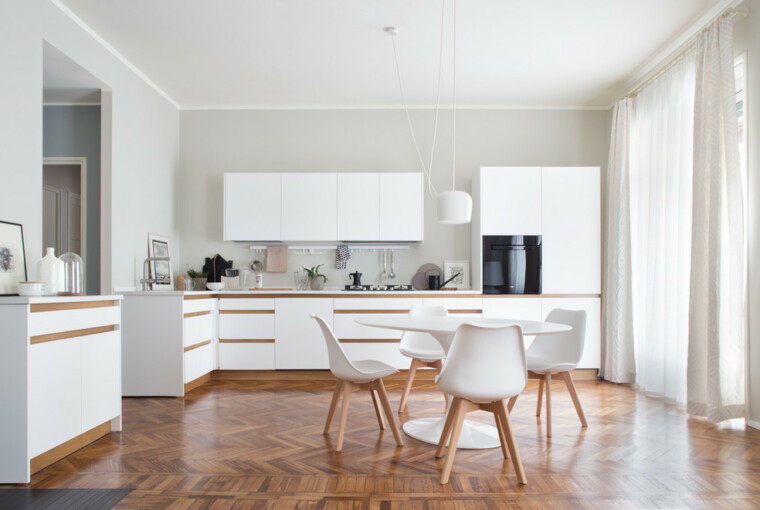 15 Stunning Scandinavian Kitchen Designs You Can't Miss Out On - White, simple, scandinavian, Scandi, modern, minimalist, minimalism, mid century, luxury, kitchen, interior, functional, contemporary, Black, apartment
