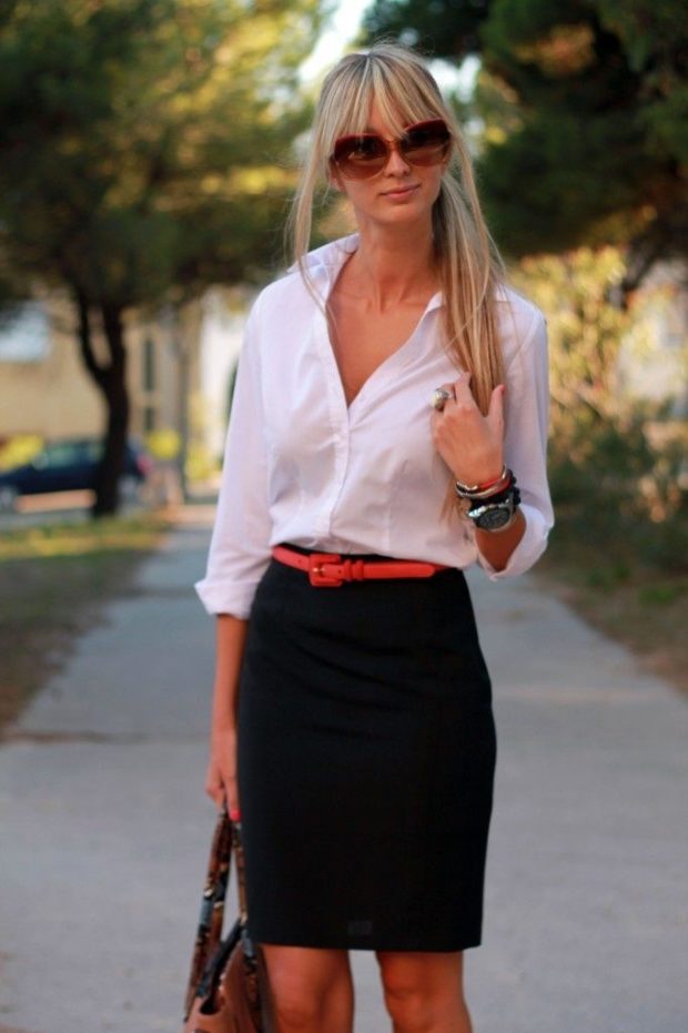 10 Elegant Pencil Skirts For Professional Look - woman, Trend, skirt, pencil skirt, floral, fashion