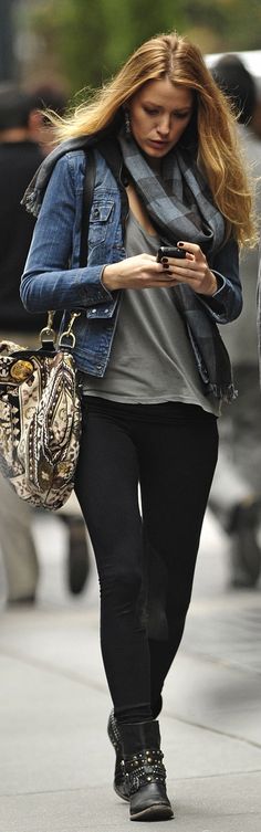 Casual Inspiration For The Perfect Combination - women, woman, trendy, style, street, shirt, jeans, jacket, inspiration, fashion, chic, casual