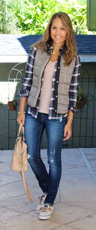 Casual Inspiration For The Perfect Combination - women, woman, trendy, style, street, shirt, jeans, jacket, inspiration, fashion, chic, casual