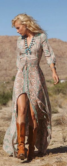 15 Boho Chic Ideas For Original Artistic Look - woman, trendy, Trend, fashion, chic, boho, bohemian