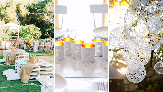 15 Creative DIY Ideas For An Outdoor Summer Wedding - wedding, outside, outdoors, outdoor, marriage, handmade, DIY ideas, diy, decor, crafts, celebration