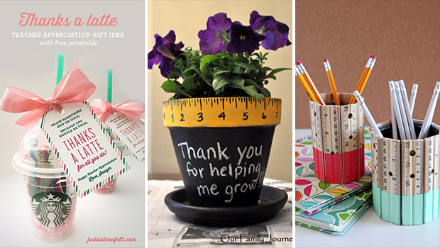 15 Beautiful DIY Gifts For Teacher Appreciation Day - teacher gift, teacher appreciation day, teacher, school, ideas, gifts, gift, diy, crafts, crafting