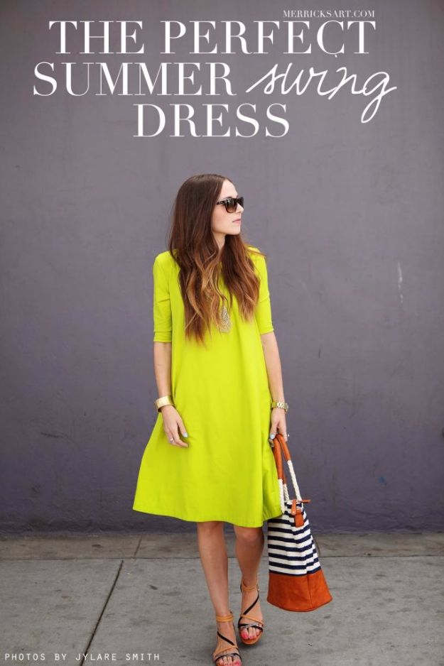 easy to make summer dresses