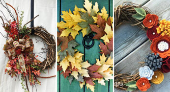 15 Fantastic Handmade Fall Wreath Designs That Will Bring Color To Your Front Door