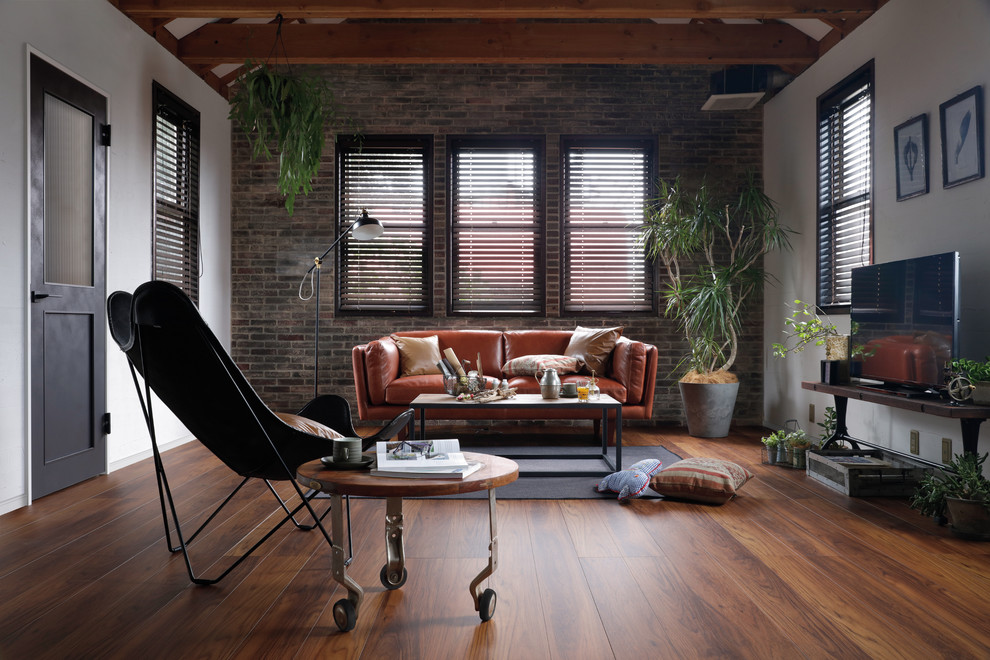 Industrial Living Room Designs with Functional Furniture