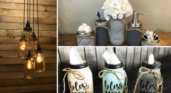 16 Cool Handmade Mason Jar Crafts That You Can DIY