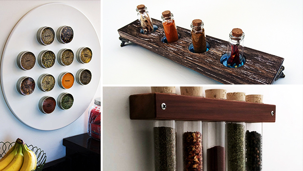 16 Practical Handmade Spice Rack Ideas That Will Help You Organize Your Kitchen 16 Practical Handmade Spice Rack Ideas That Will Help You Organize Your Kitchen - wood, Storage, spices, spice rack, shelves, shelf, rack, Organization, mason jar, kitchen, jar, handmade