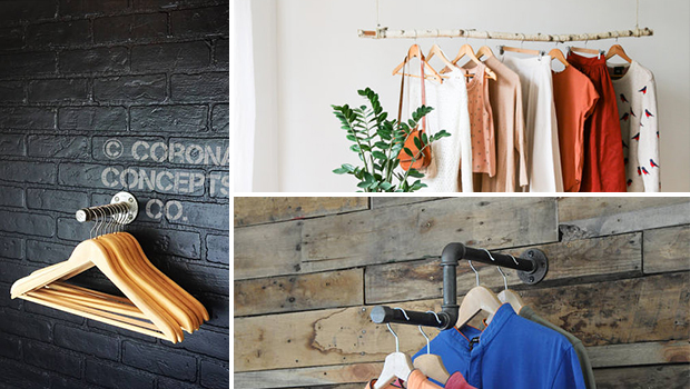 16 Unique Handmade Clothing Rack Designs To Display Your Clothes 16 Unique Handmade Clothing Rack Designs To Display Your Clothes - rack, handmade clothing rack, diy, display, crafts, coat rack, clothing rack, clothes rack, clothes display, clothes