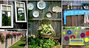 DIY Outdoor Projects: 18 Lovely Fence Decorating Ideas