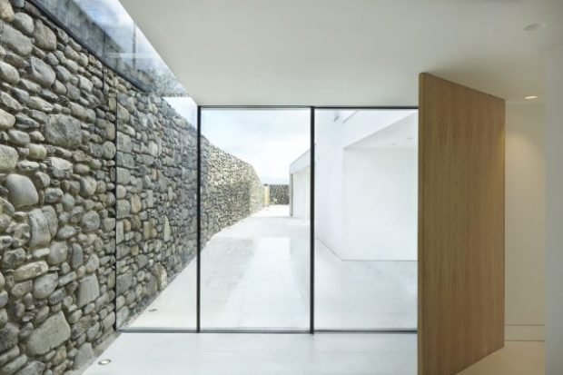 Cefn Castell House - A Modern Cliffside Residence by Stephenson Studio in Wales - Wales, view, UK, residence, modern, minimalist, luxury, interior, house, home, exterior, contemporary, Cefn Castell