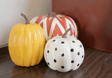 DIY Fall Decor: 20 Painted Pumpkin Ideas - fall decor, DIY Pumpkin Decorating Ideas, DIY pumpkin, diy fall decor