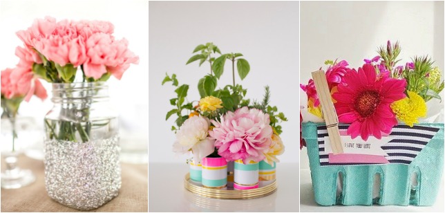 Floral Arrangement: 15 Beautiful DIY Decoration Ideas Perfect for Summer (Part 1) - floral decor, floral arrangement, floral, diy flower pot