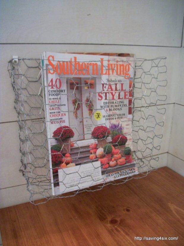 15 Awesome DIY Ways To Make Chicken Wire A Part Of Your Decor