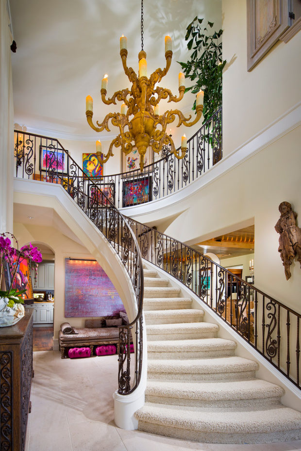 15 Beautiful Mediterranean Staircase Designs That Will Amaze You