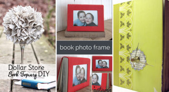 15 Fantastic DIY Ways To Repurpose Old Books