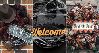 16 Spooky Handmade Halloween Wreath Ideas For Your Door