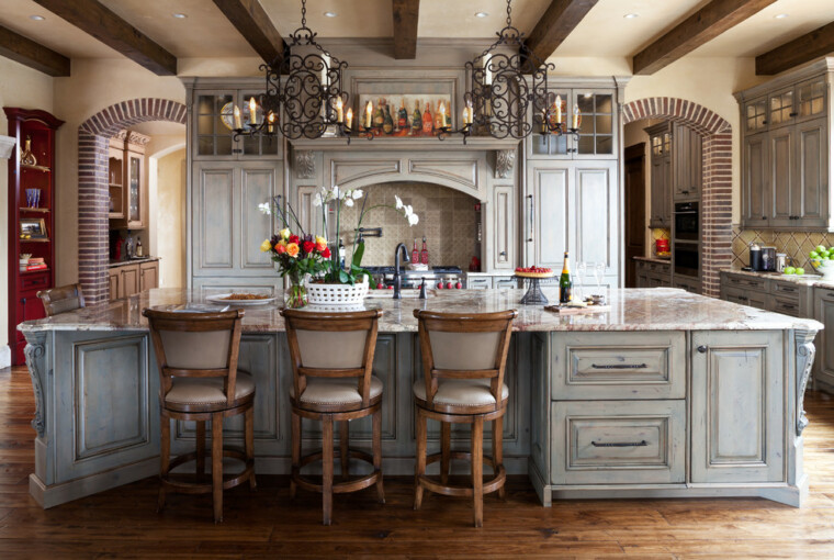 18 Remarkable Mediterranean Kitchen Designs You Will Love 18 Remarkable Mediterranean Kitchen Designs You Will Love - traditional, Spanish, Mediterranean kitchen, Mediterranean, luxury, Luxurious, kitchen, Italian, interior, French, Elegant, country