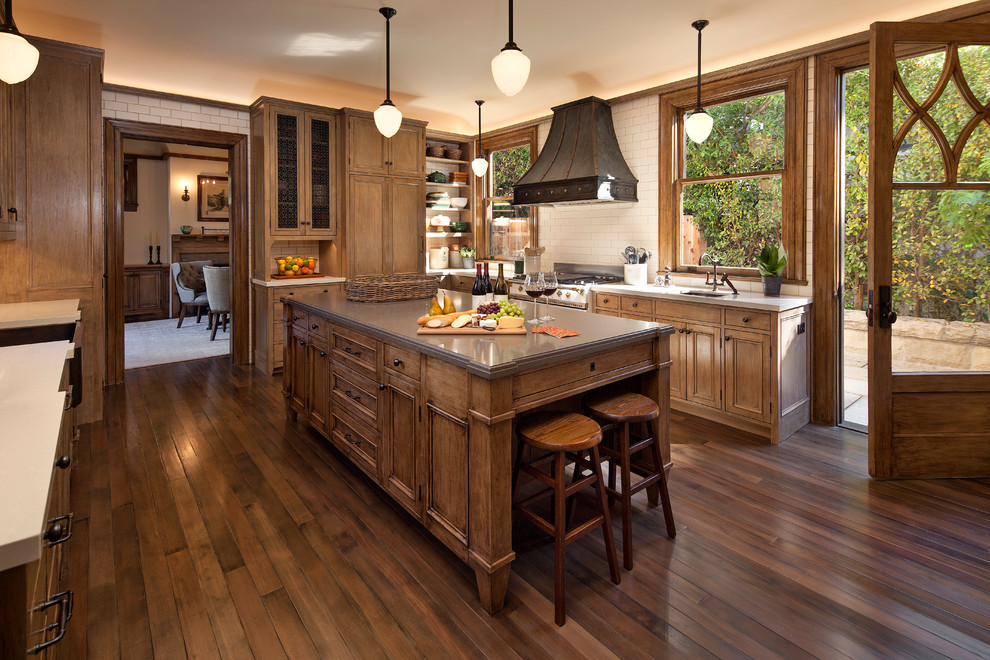 off white mediterranean kitchen design