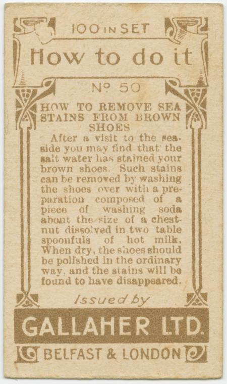 20 Genius Vintage Life Hacks From The 1900s That Are Still Applicable Today (Part 1) - vintage, tips, life hacks, life, how to do it, hints, hacks, hack, Gallaher's Cigarettes, do it yourself, diy, crafts, 1900s