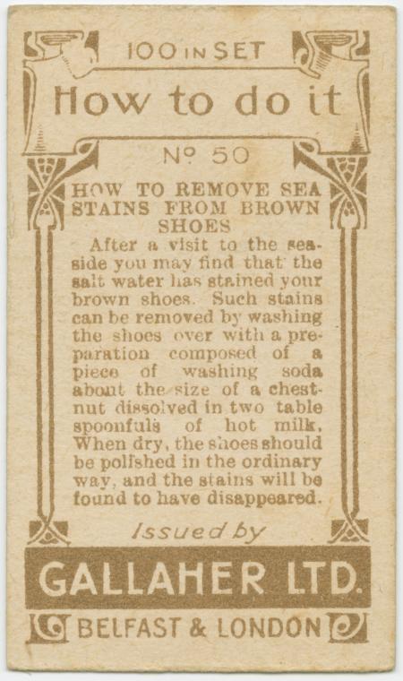 20 Genius Vintage Life Hacks From The 1900s That Are Still Applicable Today (Part 1) - vintage, tips, life hacks, life, how to do it, hints, hacks, hack, Gallaher's Cigarettes, do it yourself, diy, crafts, 1900s