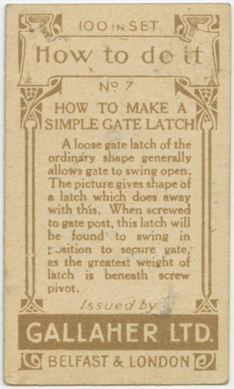 20 Genius Vintage Life Hacks From The 1900s That Are Still Applicable Today (Part 1) - vintage, tips, life hacks, life, how to do it, hints, hacks, hack, Gallaher's Cigarettes, do it yourself, diy, crafts, 1900s