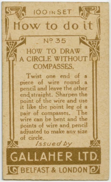 20 Genius Vintage Life Hacks From The 1900s That Are Still Applicable Today (Part 1) - vintage, tips, life hacks, life, how to do it, hints, hacks, hack, Gallaher's Cigarettes, do it yourself, diy, crafts, 1900s