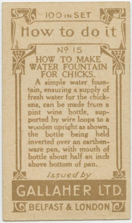 20 Genius Vintage Life Hacks From The 1900s That Are Still Applicable Today (Part 2) - vintage, tips, life hacks, life, how to do it, hints, hint, hacks, hack, Gallaher's Cigarettes, gallaher, do it yourself, diy, crafts, 1900s