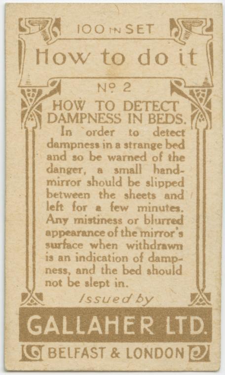 20 Genius Vintage Life Hacks From The 1900s That Are Still Applicable Today (Part 2) - vintage, tips, life hacks, life, how to do it, hints, hint, hacks, hack, Gallaher's Cigarettes, gallaher, do it yourself, diy, crafts, 1900s