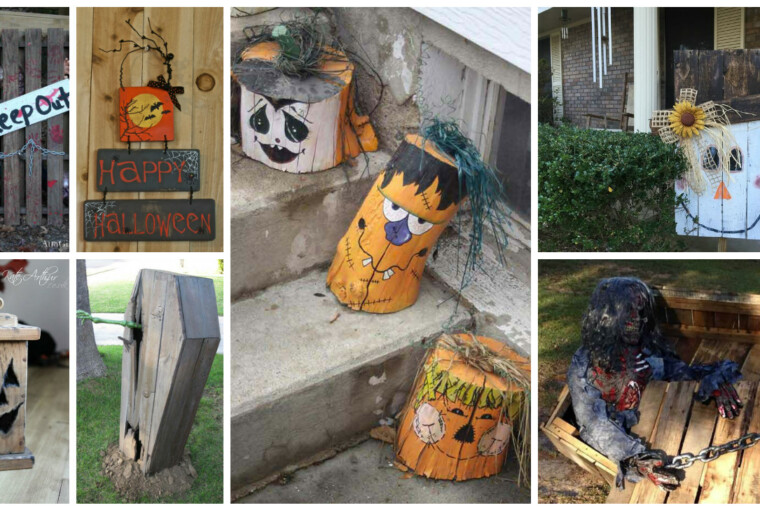 15 Spooky DIY Wood Halloween Decorations for Your Outdoor Space 15 Spooky DIY Wood Halloween Decorations for Your Outdoor Space - Halloween outdoor, DIY Wood Halloween Decorations, diy outdoor, diy Halloween decorations, diy Halloween