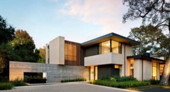 Four Staggered Volumes Form The Atherton Avenue Residence by Arcanum Architecture