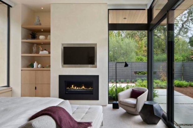 Four Staggered Volumes Form The Atherton Avenue Residence by Arcanum Architecture - residence, luxury, interior, house, home, grand, exterior, enormous, contemporary, california, Atherton Avenue Residence, Atherton, Arcanum Architecture