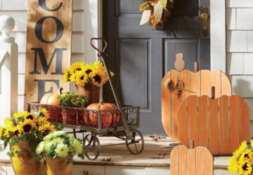 Welcome Fall: 16 Amazing DIY Fall Porch Decorating Ideas - fall porch decor, DIY Porch Decor Ideas, DIY Fall Porch Decorating Ideas, DIY Fall Porch, diy fall decor, DIY Fall Centerpiece, diy fall