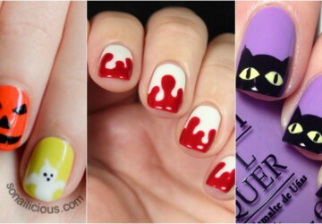 15 Creative Spooky Halloween Nail Art Ideas - Spooktacular Halloween Nail Art, halloween nails, halloween nail art