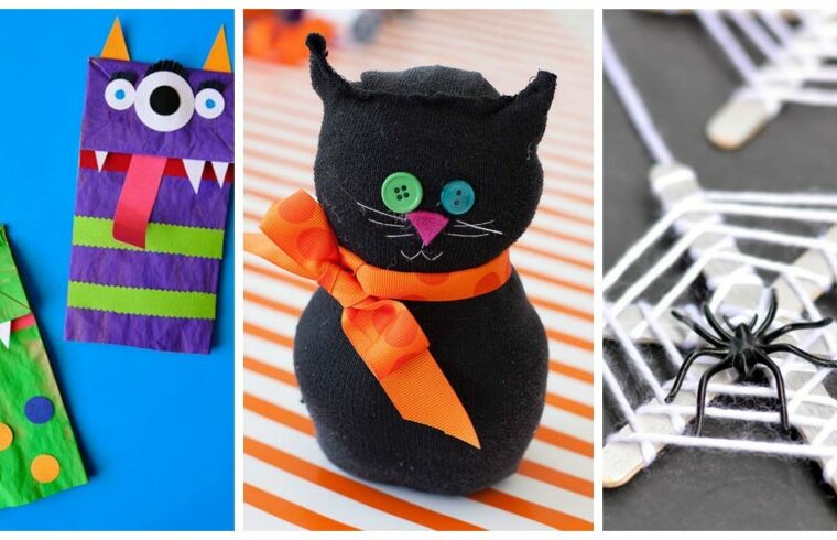 16 Creative and Fun Halloween Crafts for Kids - halloween kids crafts, Halloween Crafts for Kids, halloween crafts