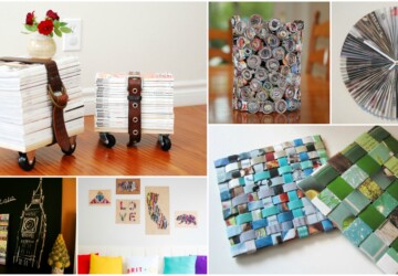 DIY Project: 15 Creative Ways to Repurpose Old Magazines - Upcycle and Repurpose, Repurpose Old Magazines, Repurpose, How to Repurpose Old Doors, diy Repurpose Old Magazines, diy project