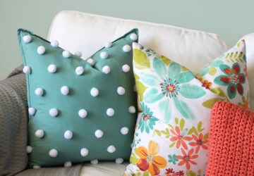 Home Decor: 16 Easy and Creative DIY Pillow Projects - pillowcase, pillow cover, diy pillows, diy pillow, diy home decor